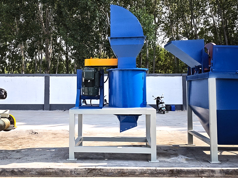 New vertical crusher